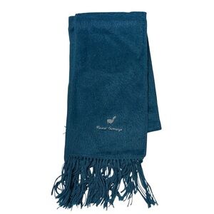 Alpaca Camargo scarf Teal Alpaca Scarf